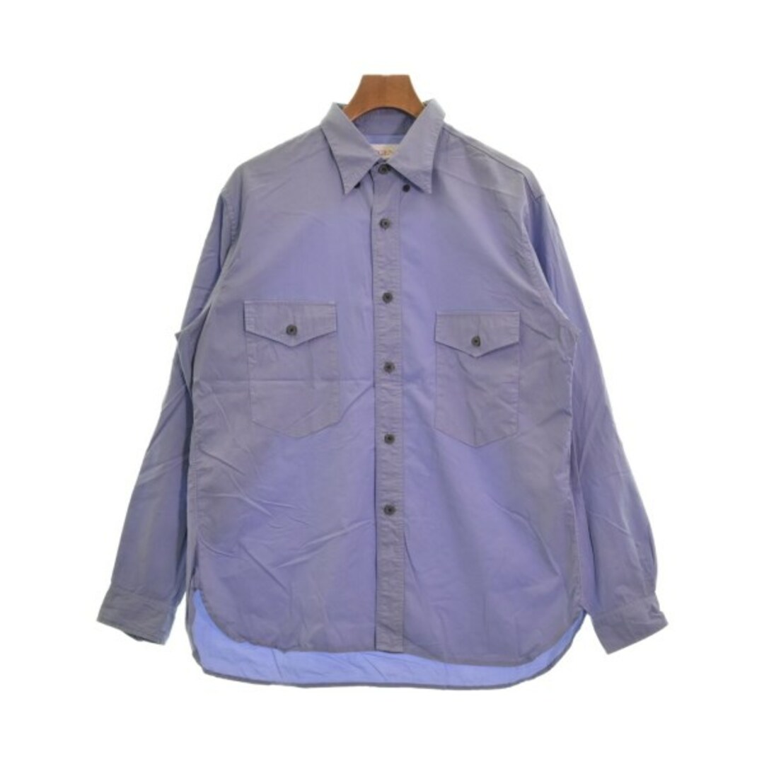 NICENESS ナイスネス カジュアルシャツ L 青 【古着】-