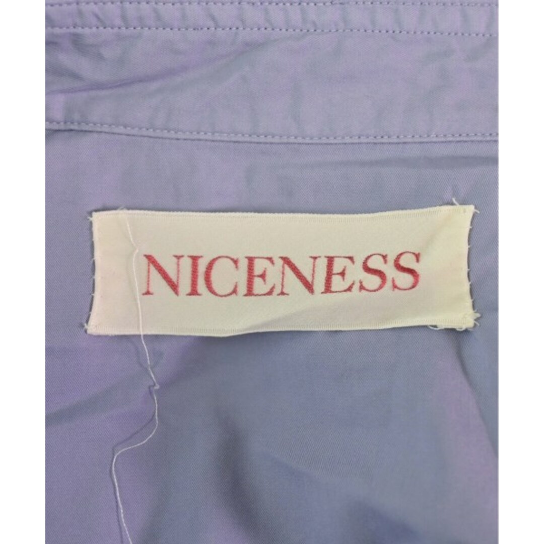 NICENESS ナイスネス カジュアルシャツ L 青 【古着】-