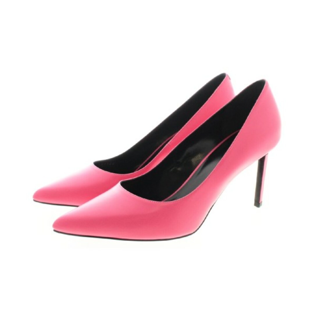 celine - CELINE セリーヌ パンプス EU38(24.5cm位) ピンク 【古着
