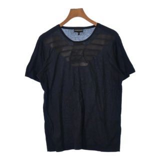 エンポリオアルマーニ(Emporio Armani)のEMPORIO ARMANI エンポリオアルマーニ Tシャツ・カットソー M 黒 【古着】【中古】(Tシャツ/カットソー(半袖/袖なし))