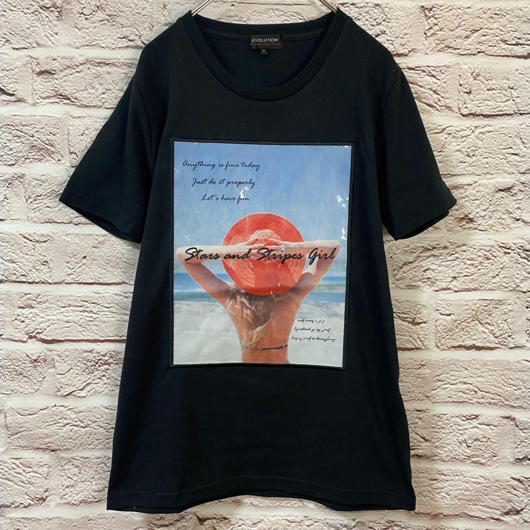 EVOLUTION(エボリューション)のEVOLUTION Tシャツ　半袖 メンズ　レディース　[ M ] メンズのトップス(Tシャツ/カットソー(半袖/袖なし))の商品写真