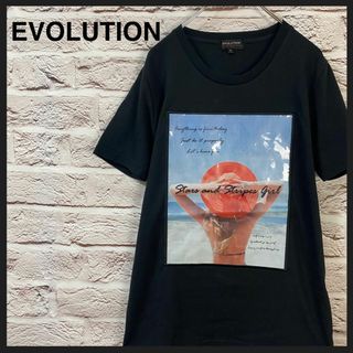 エボリューション(EVOLUTION)のEVOLUTION Tシャツ　半袖 メンズ　レディース　[ M ](Tシャツ/カットソー(半袖/袖なし))