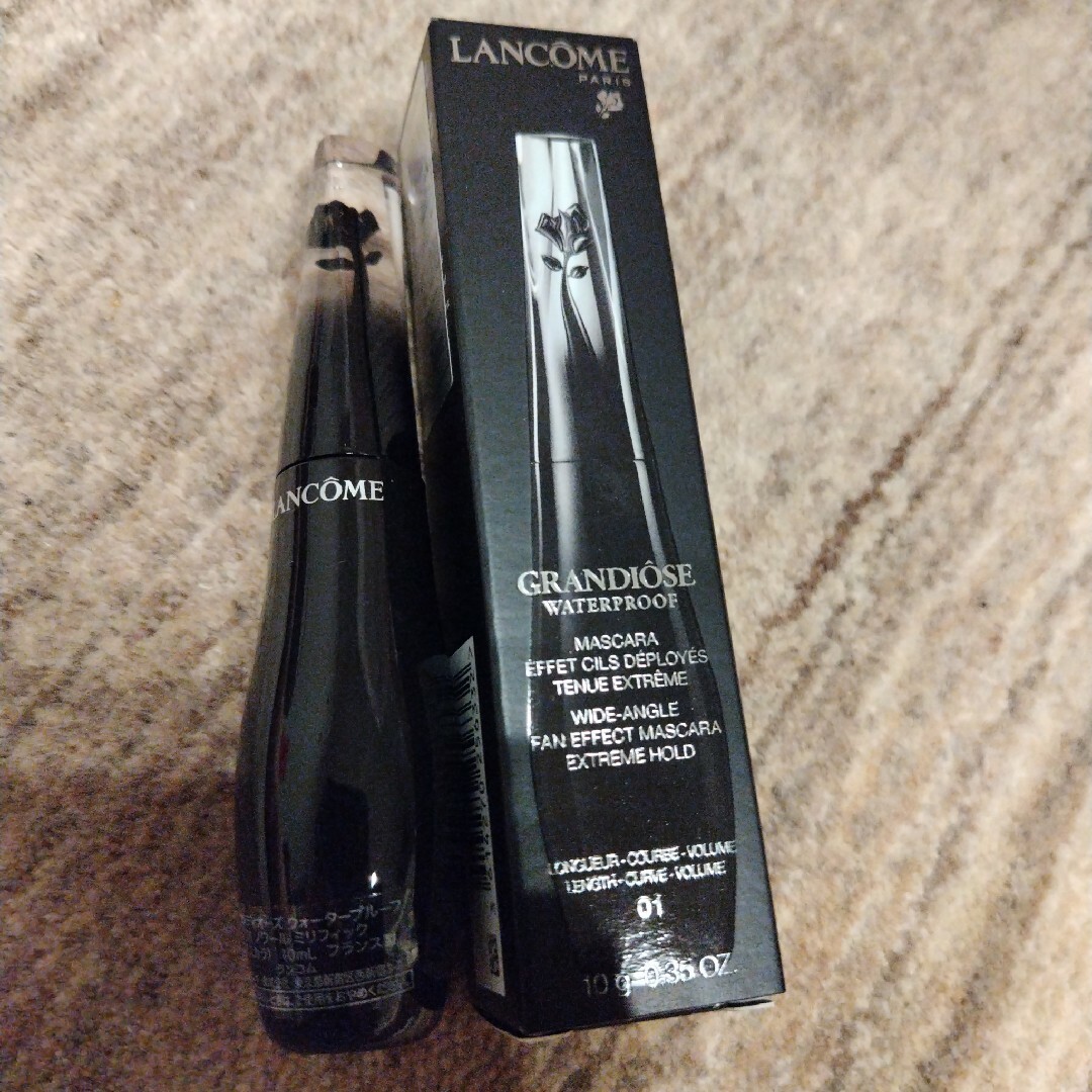 LANCOME(ランコム)のランコム グランディオーズウォータープルーフ01 ノワール ミリフィック コスメ/美容のベースメイク/化粧品(マスカラ)の商品写真