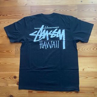 ステューシー(STUSSY)の☆新品　STUSSY Tシャツ ハワイ限定品　Ｌサイズ　ブラック(Tシャツ/カットソー(半袖/袖なし))