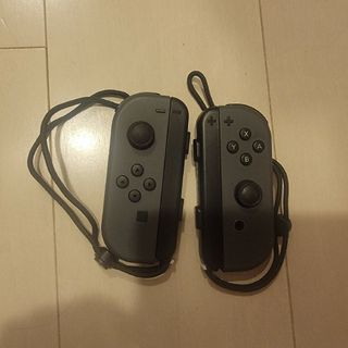 純正　Joy-Con ジョイコン　グレー(その他)