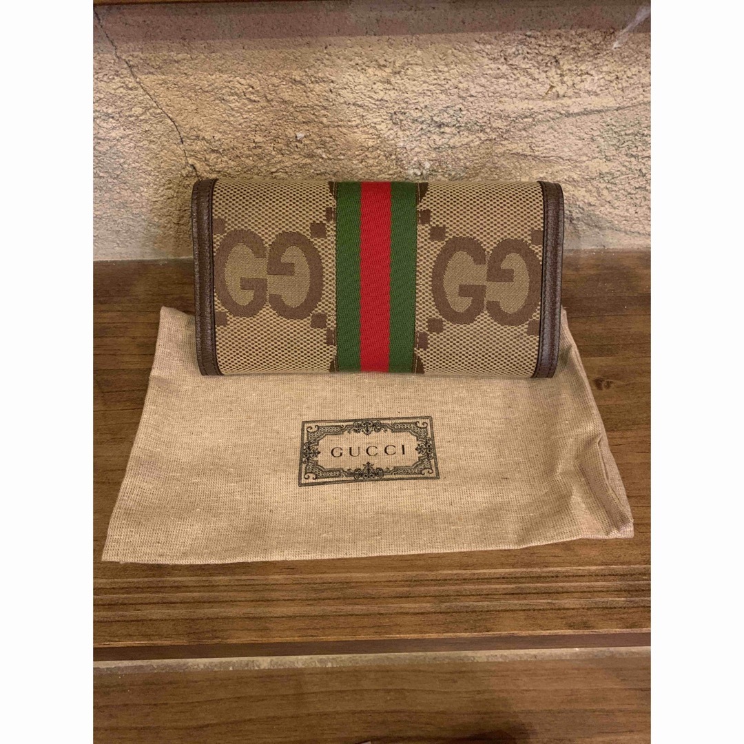 GUCCI オフィディア ジャンボGG コンチネンタルウォレット