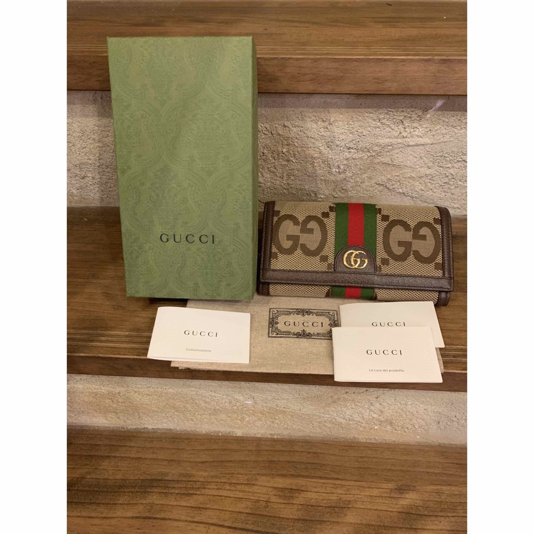 GUCCI オフィディア ジャンボGG コンチネンタルウォレット | フリマアプリ ラクマ