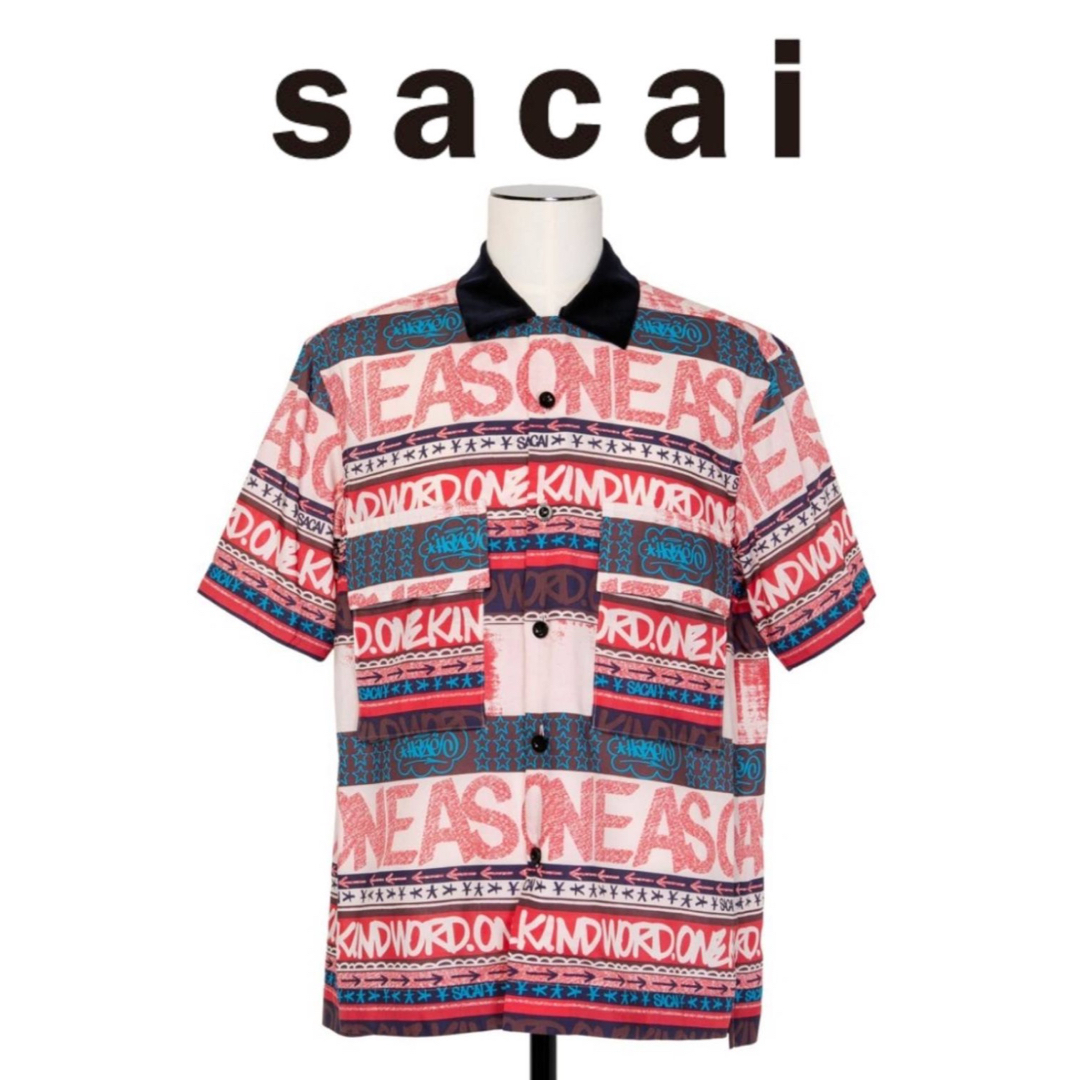 【完売品】sacai Eric Haze Print Shirt