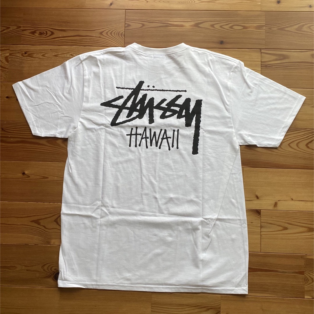 ☆新品　STUSSY Tシャツ ハワイ限定品　Mサイズ　ホワイト