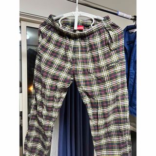 シュプリーム(Supreme)のSupreme Tartan flannel skate pant(ワークパンツ/カーゴパンツ)