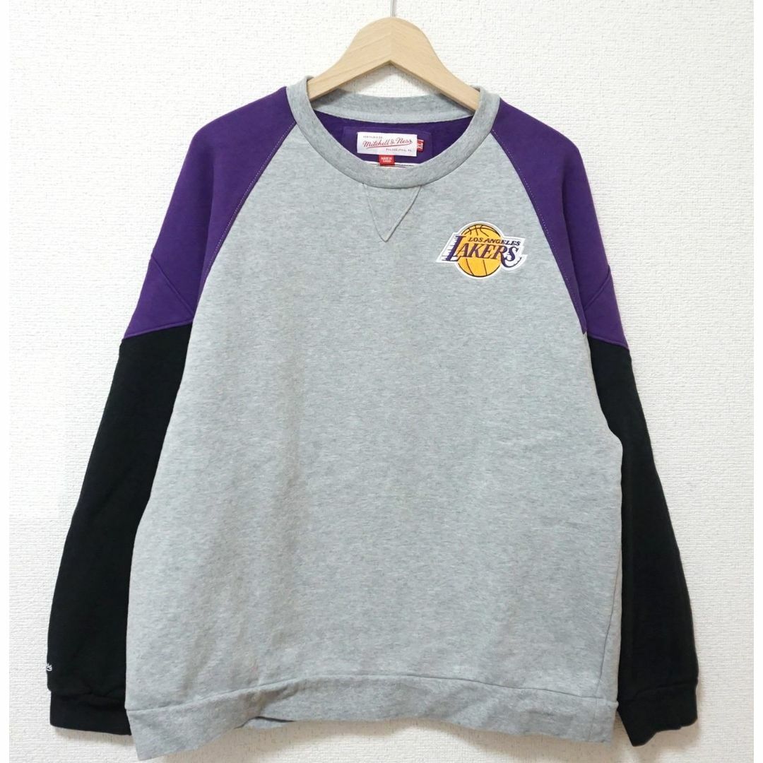 ミッチェルアンドネス レイカース スウェット Mitchell & Ness