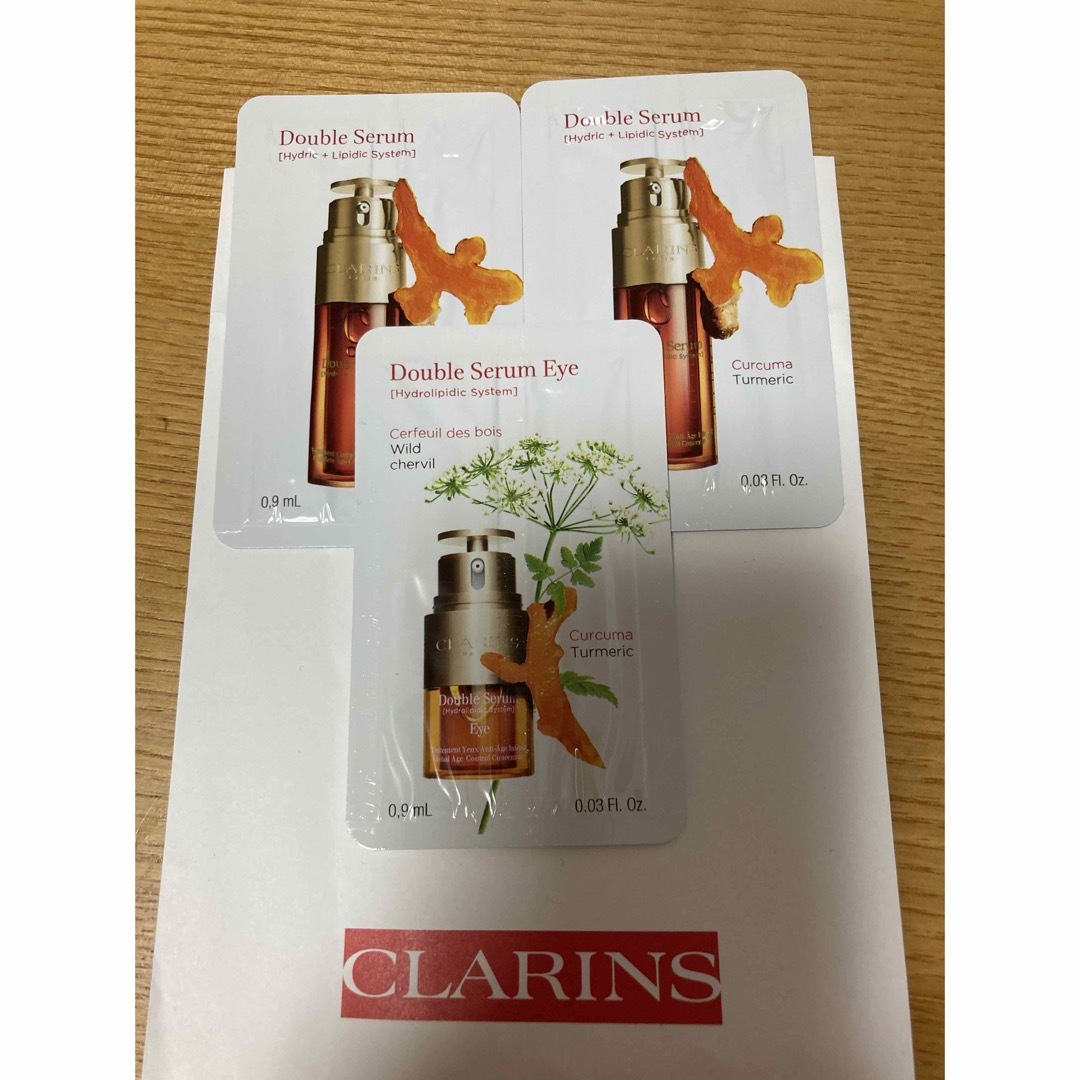 CLARINS(クラランス)のクラランス　ダブルセラム&アイセラム コスメ/美容のスキンケア/基礎化粧品(美容液)の商品写真