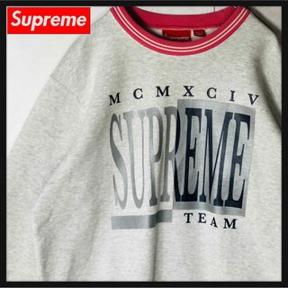 限定値下げ中‼︎　美品　Supreme スウェット SS22 ビッグロゴ