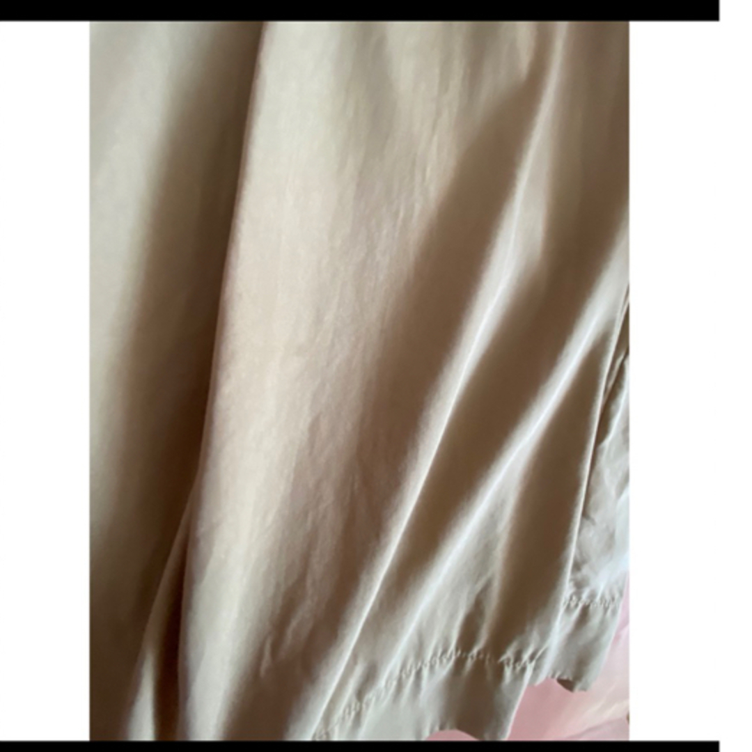 ZARA スカート　ロングスカート　ロングフレアスカート　ベージュ　Sサイズ レディースのスカート(ロングスカート)の商品写真