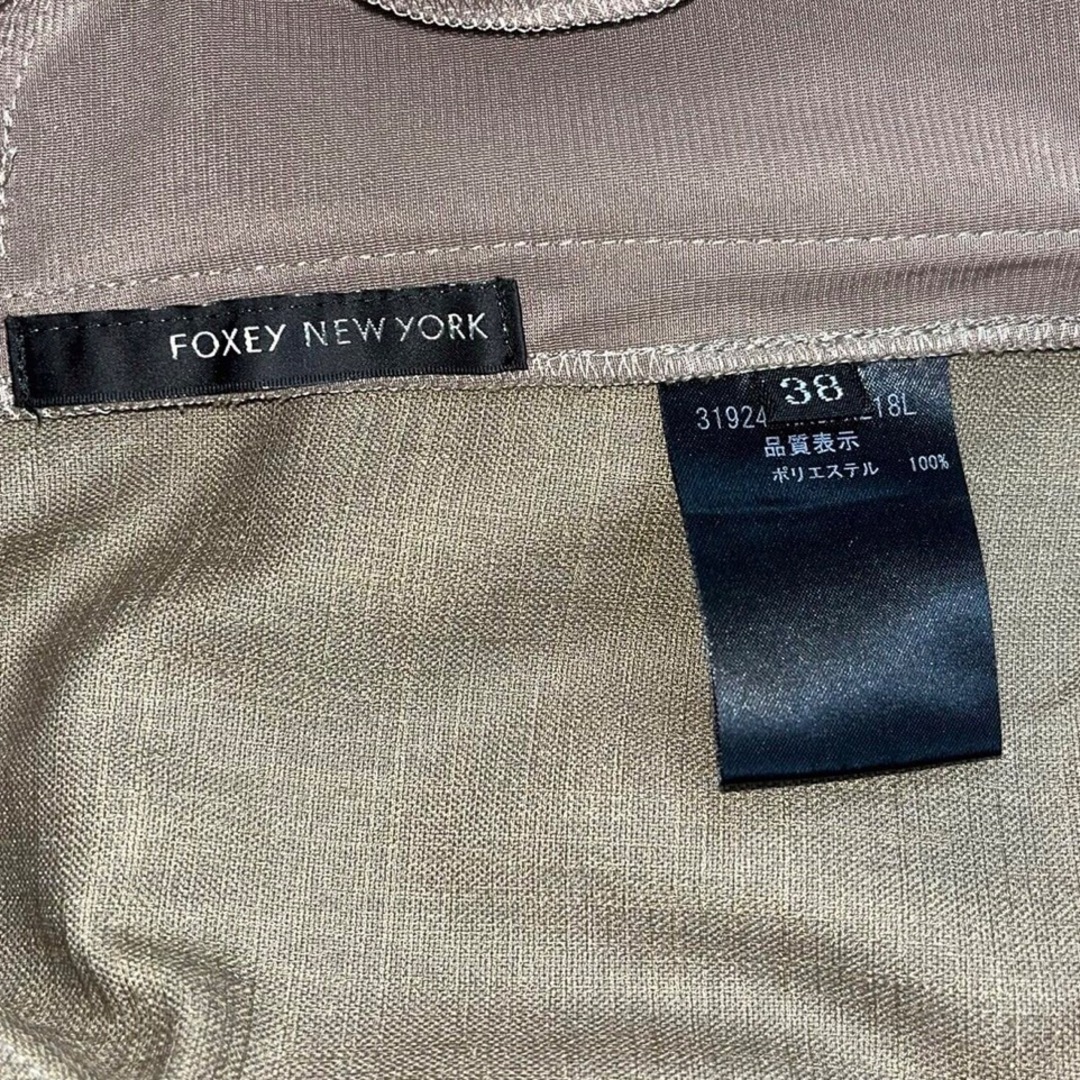 FOXEY NEW YORK - FOXEY フォクシー ワンピース38 ウォッシャブル