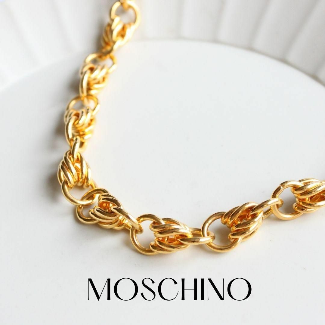 MOSCHINO(モスキーノ)のモスキーノ チェーンネックレス レディースのアクセサリー(ネックレス)の商品写真