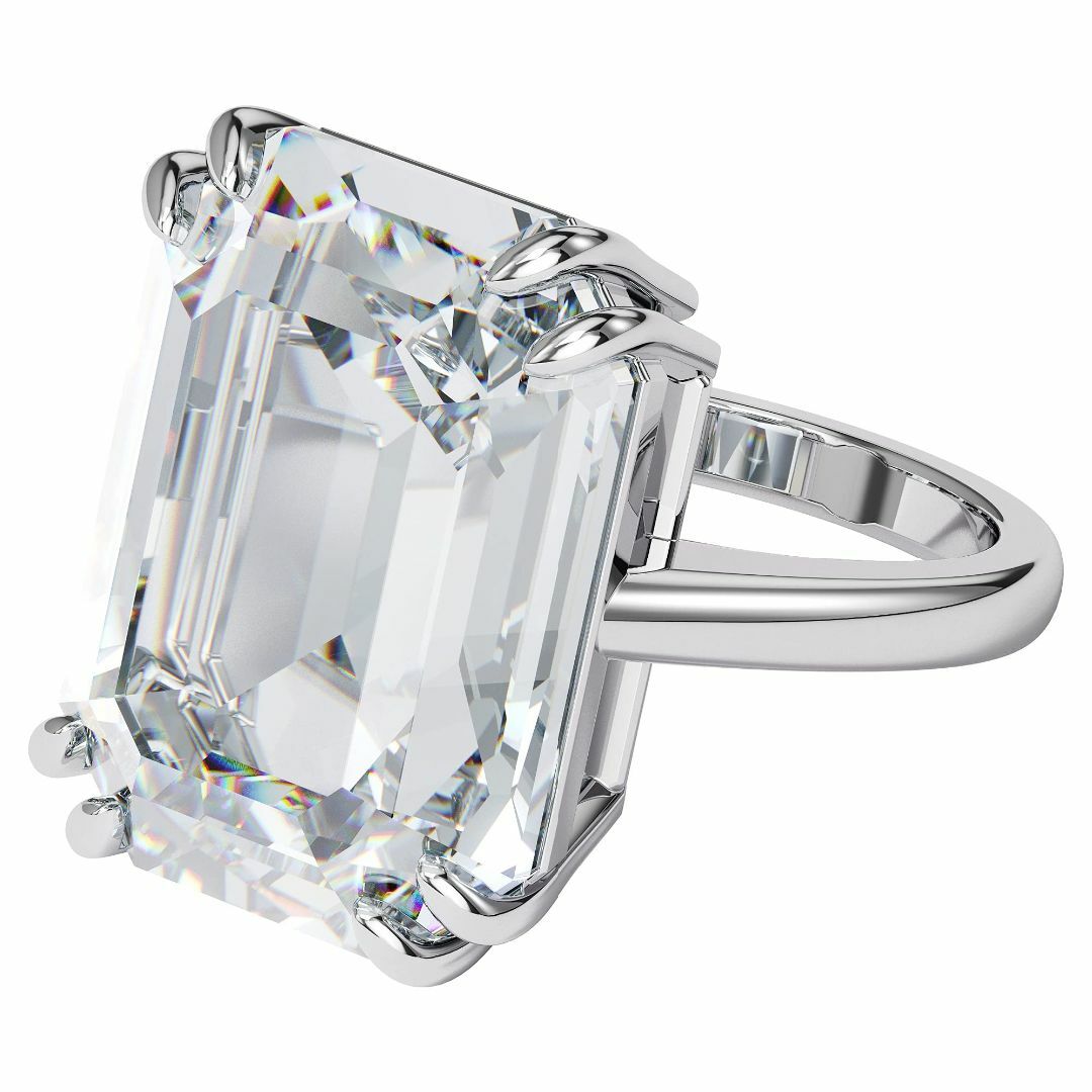 SWAROVSKI メスメラリング ジュエリーコレクション ロジウム仕上げ クリ-