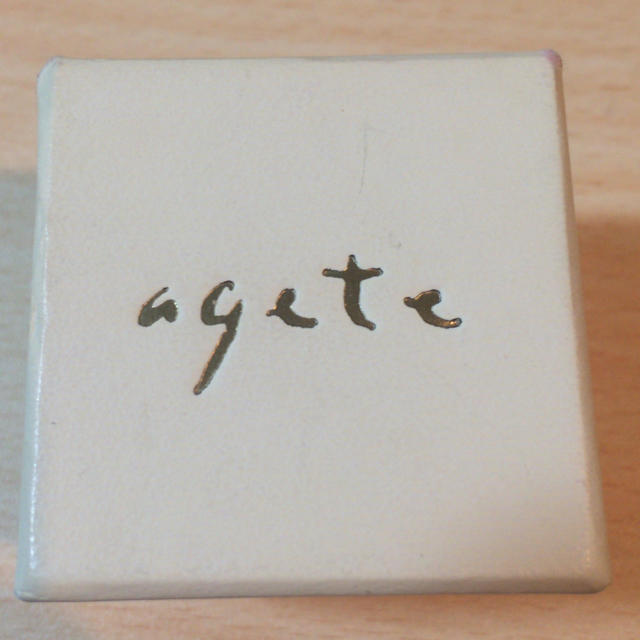 agete(アガット)の【whitecrow様専用】アガット agete ピンクゴールドリング レディースのアクセサリー(リング(指輪))の商品写真