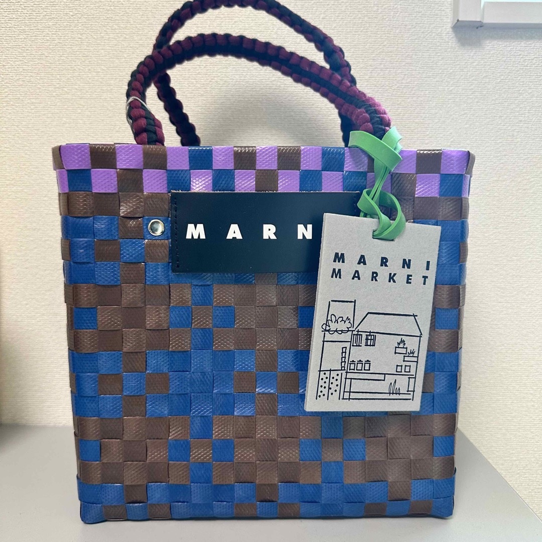 【正規品】Marni ジャージーハンドル ピクニックバッグ ミニ