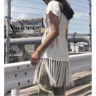 アメリヴィンテージ(Ameri VINTAGE)のAMERI LONG FRINGE SWING TOP 0291130630(Tシャツ(半袖/袖なし))