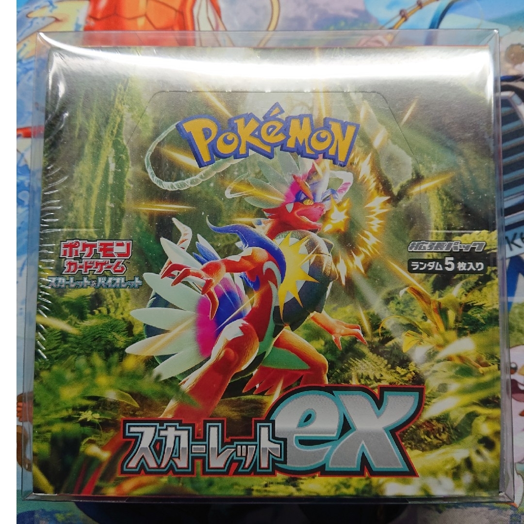 値引販売 ポケカ ポケモンカード スカーレットex 1box シュリンク付き