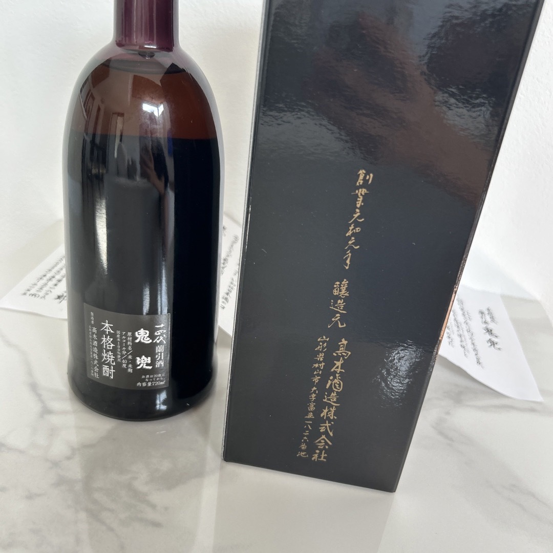 十四代 鬼兜 蘭引焼酎720ｍｌ 40°高木酒造 食品/飲料/酒の酒(焼酎)の商品写真