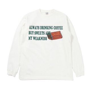 キャリー(CALEE)のCALEE SWEETS ARE MY WEAKNESS L/S T-SHIRT(Tシャツ/カットソー(七分/長袖))