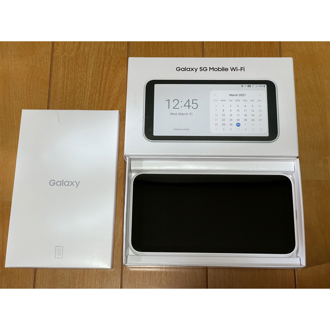 Galaxy 5G Mobile Wi-Fi SCR01 超美品