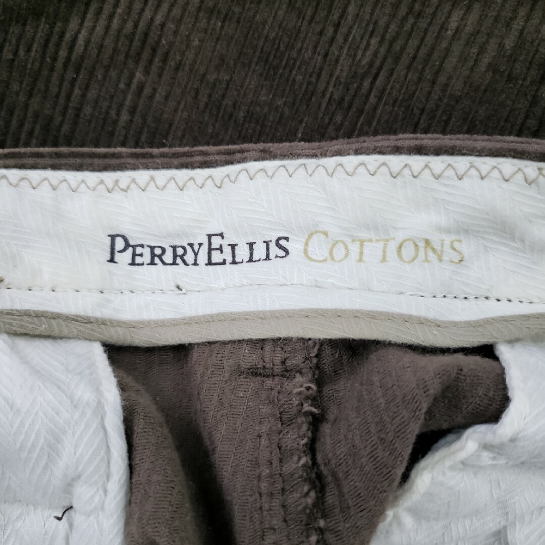 PERRY ELLIS - perry ellisペリーエリス 太畝 コーデュロイパンツ 90s PERRY ELLIS - perry ellisペリーエリス 太畝 コーデュロイパンツ 90s