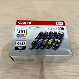 キヤノン(Canon)のCanon インクカートリッジ BCI-351+350/5MP 開封済み　未使用(その他)