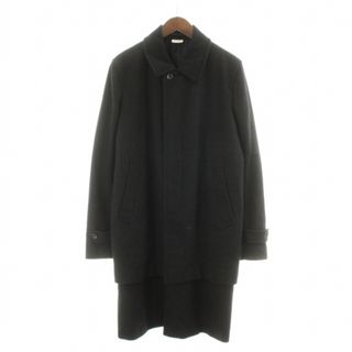 コムデギャルソンオムプリュス(COMME des GARCONS HOMME PLUS)のCOMME des GARCONS HOMME PLUS コート M 黒(ステンカラーコート)