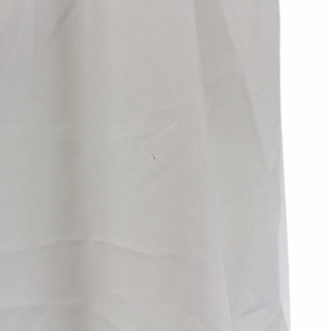 ENFOLD(エンフォルド)のエンフォルド ブラウス シャツ チュニック 長袖  オーバーサイズ 38 白 レディースのトップス(シャツ/ブラウス(長袖/七分))の商品写真