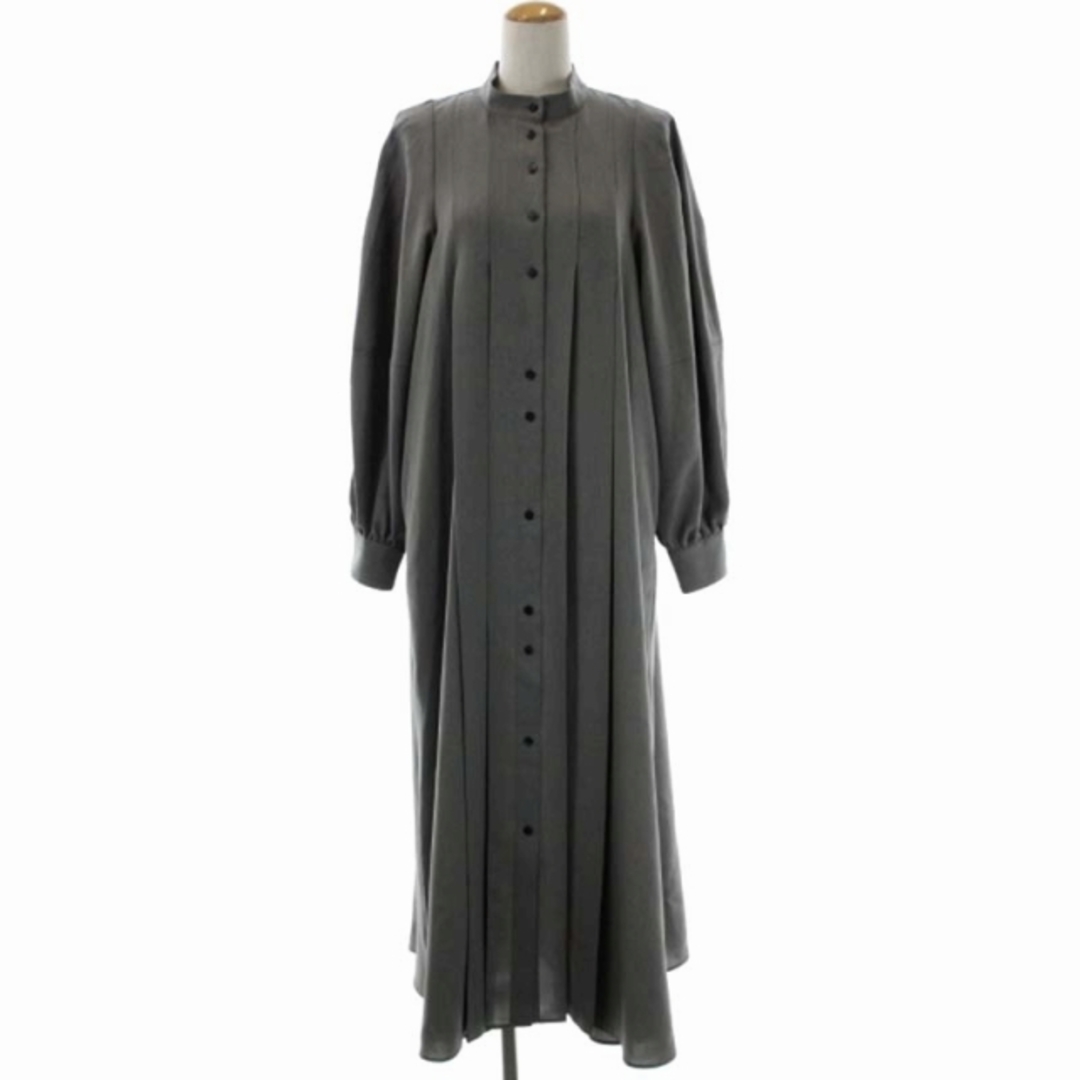 ENFOLD - ENFOLD 23SS CIRCULAR DRESS ワンピース 38 グレーの通販 by