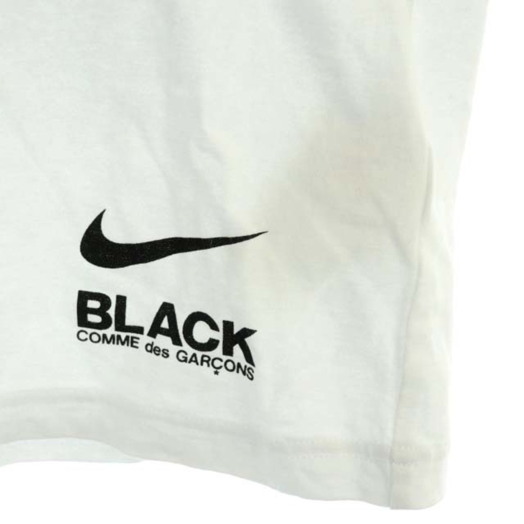 BLACK COMME des GARCONS(ブラックコムデギャルソン)のブラックコムデギャルソン 20AW Tシャツ M 白 黒 1F-T104 レディースのトップス(Tシャツ(半袖/袖なし))の商品写真