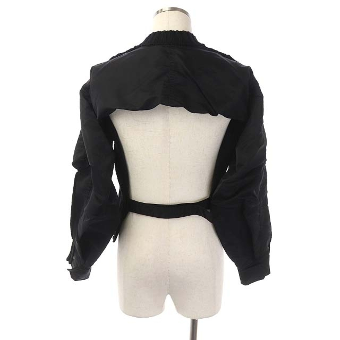 sacai - サカイ 22SS ドッキング クルーネックニット 1 黒の通販 by