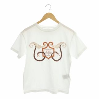 エルメス(Hermes)の HERMES L’INSTRVCTION DV ROY Tシャツ 34 白(Tシャツ(半袖/袖なし))