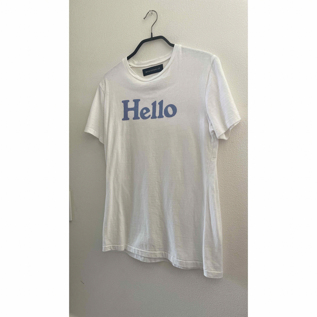 マディソンブルー　HelloロゴTシャツ　エストネーション別注