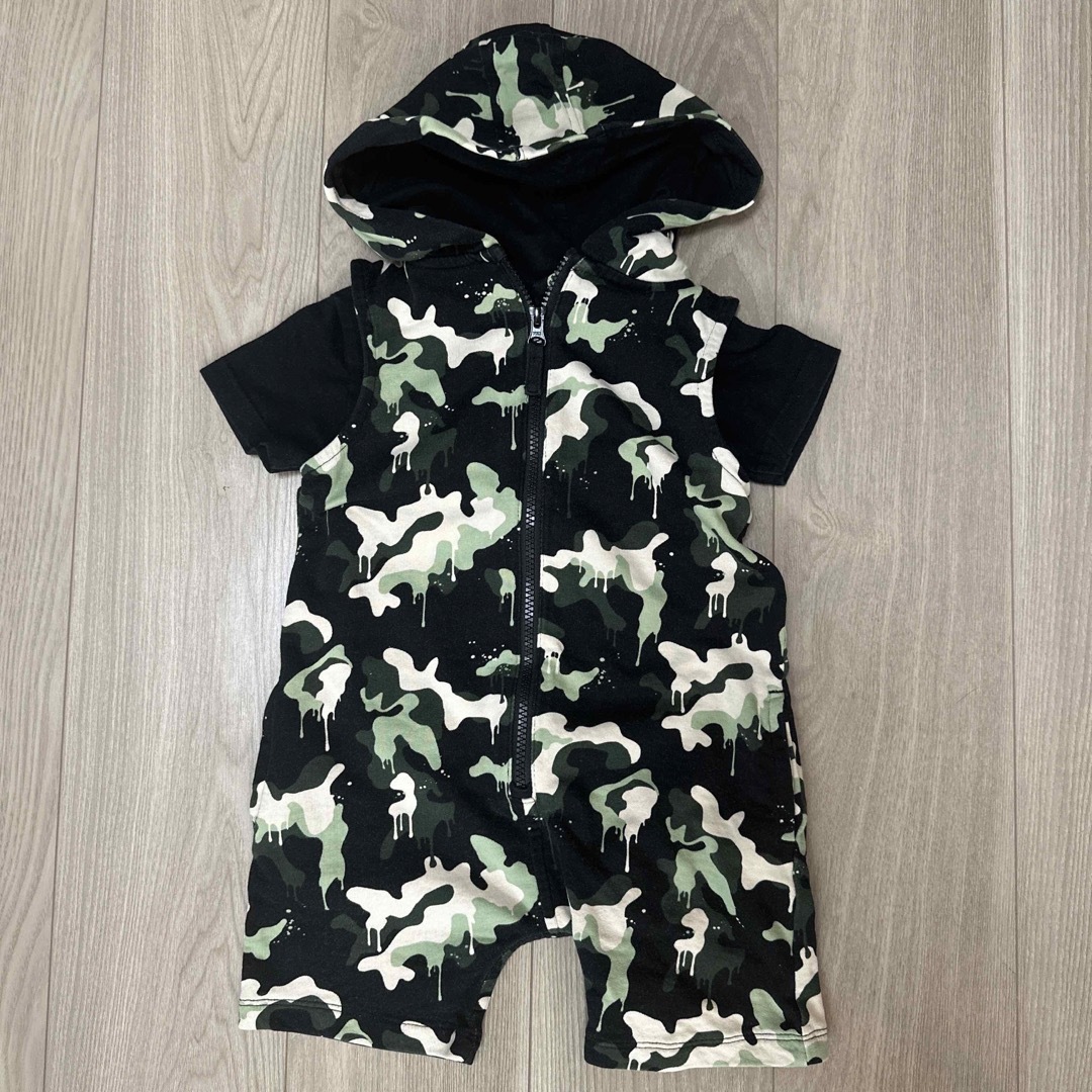 NEXT(ネクスト)のnext カモフラージュ オールインワン キッズ/ベビー/マタニティのキッズ服男の子用(90cm~)(その他)の商品写真