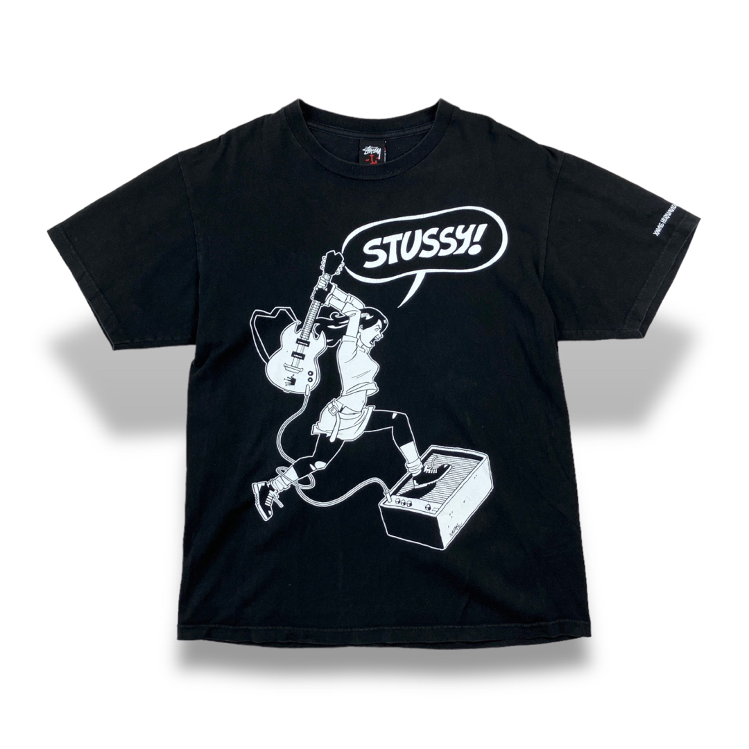 00s old stussy オールドステューシー ヴィンテージTシャツ コラボ