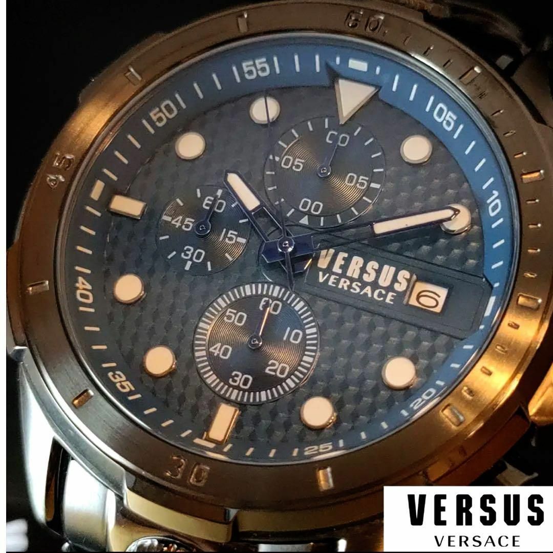 VERSUS(ヴェルサス)の【激レア】Versus Versace/ベルサス ベルサーチ/メンズ腕時計 メンズの時計(腕時計(アナログ))の商品写真