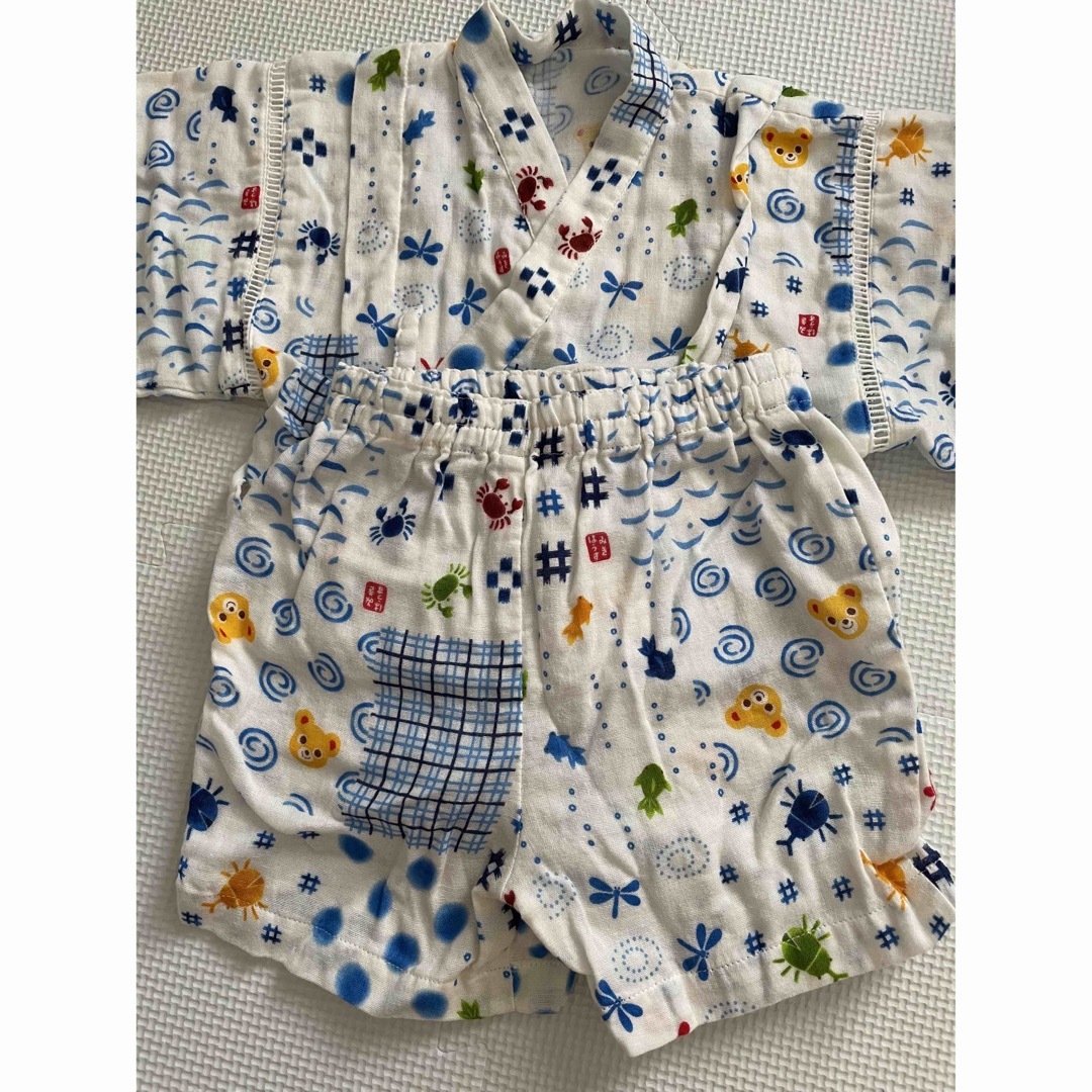 mikihouse(ミキハウス)のミキハウス甚平 キッズ/ベビー/マタニティのキッズ服男の子用(90cm~)(甚平/浴衣)の商品写真