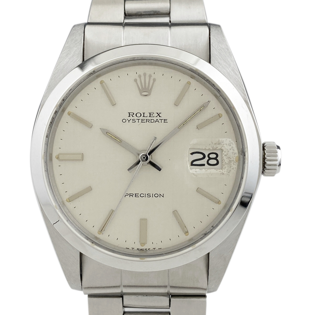 訳あり ロレックス ROLEX 6694 プレシジョン オイスターデイト Cal.1215 リダンダイアル 手巻き ボーイズ _720728【ev20】