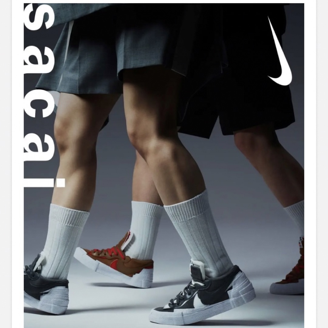 sacai × Nike  サカイ × ナイキ ブレーザー ロー　スニーカー