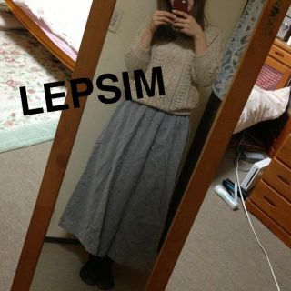 レプシィム(LEPSIM)の新品♡LEPSIMロングスカート♡(ロングスカート)