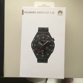 ファーウェイ(HUAWEI)のHUAWEI TECHNOLOGIES WATCH GT 3 SE グラファイト(その他)