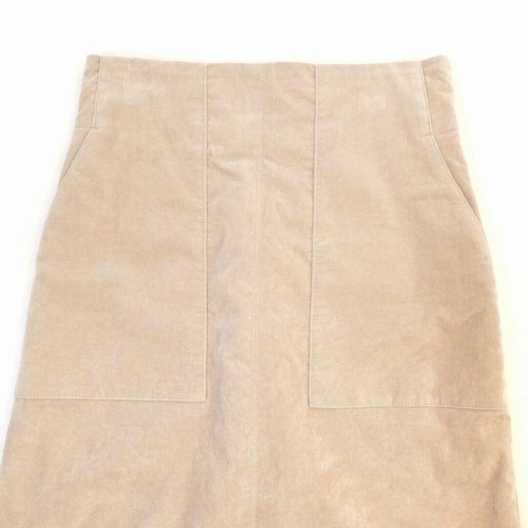 ROPE’(ロペ)のロペ ロングスカート スリットスカート コーデュロイ Mサイズ レディースのスカート(ロングスカート)の商品写真