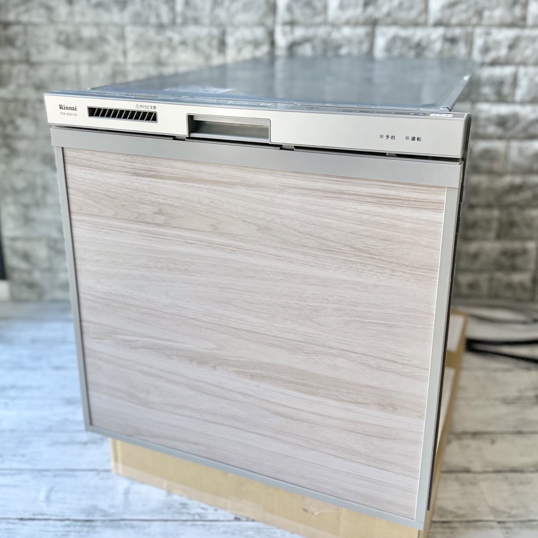 2018年製 Rinnai ビルトイン食器洗い乾燥機 RKW-404A-SV