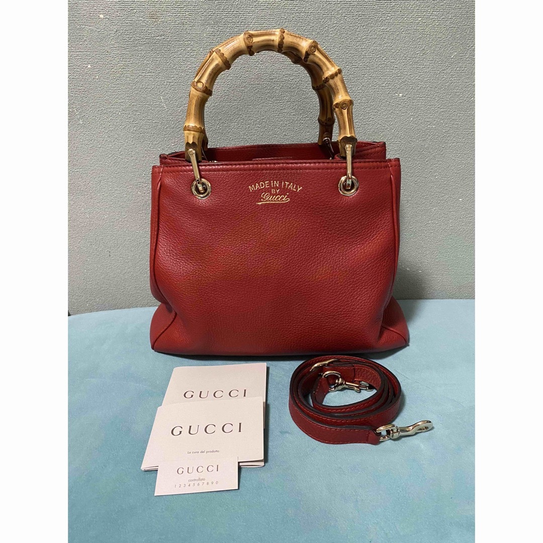 ✨美品✨ GUCCI × バンブー ショッパー ♡正規品♡ | フリマアプリ ラクマ