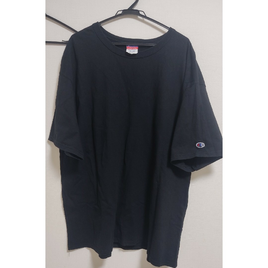 Champion(チャンピオン)のChampion ビッグサイズTシャツ 黒 チャンピオン メンズのトップス(Tシャツ/カットソー(半袖/袖なし))の商品写真