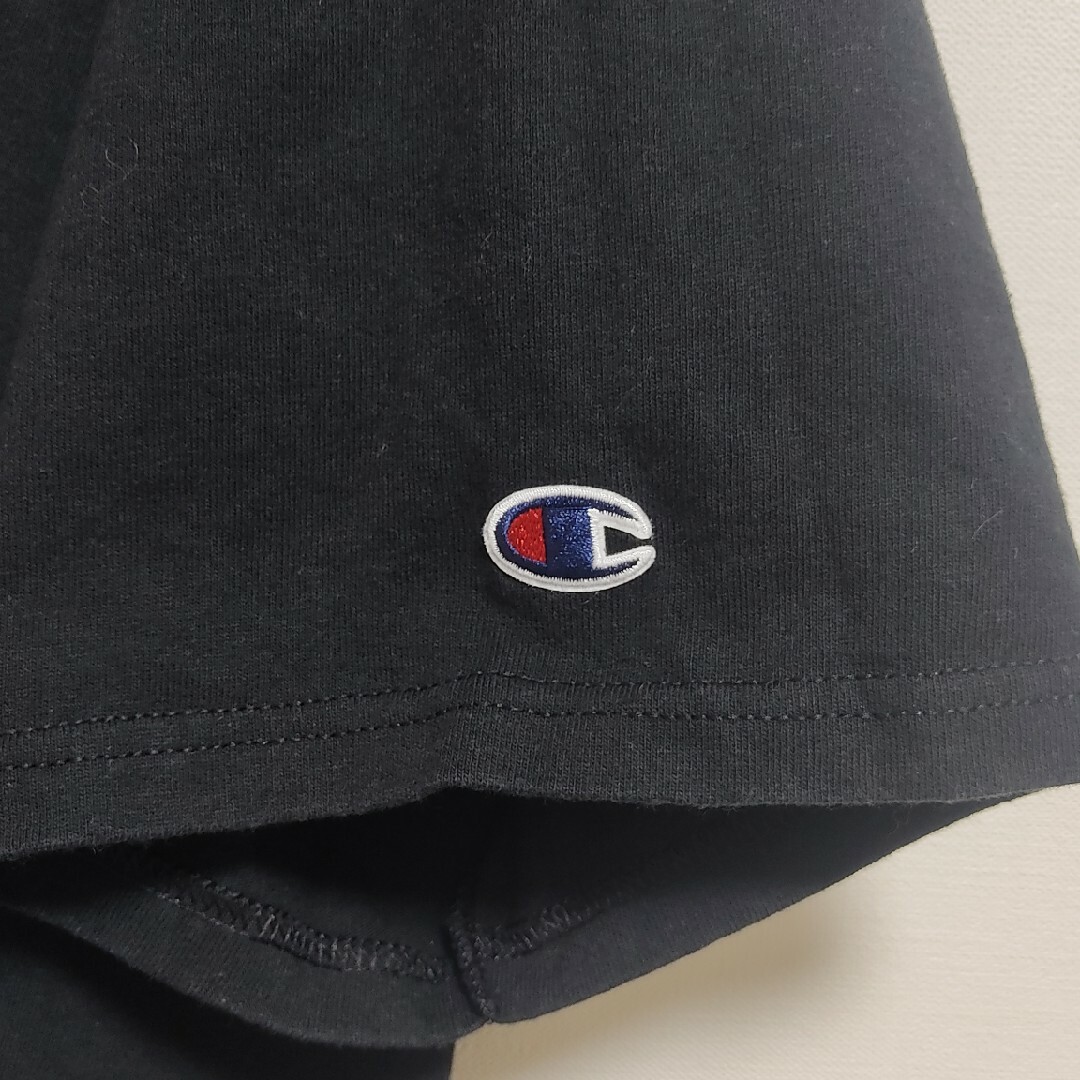 Champion(チャンピオン)のChampion ビッグサイズTシャツ 黒 チャンピオン メンズのトップス(Tシャツ/カットソー(半袖/袖なし))の商品写真